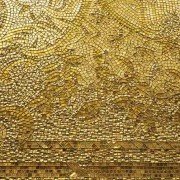 Sicis Gold tile glass with 24-karat gold leaf