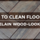 Easy to Clean Flooring-Porcelain Wood-Look Tiles